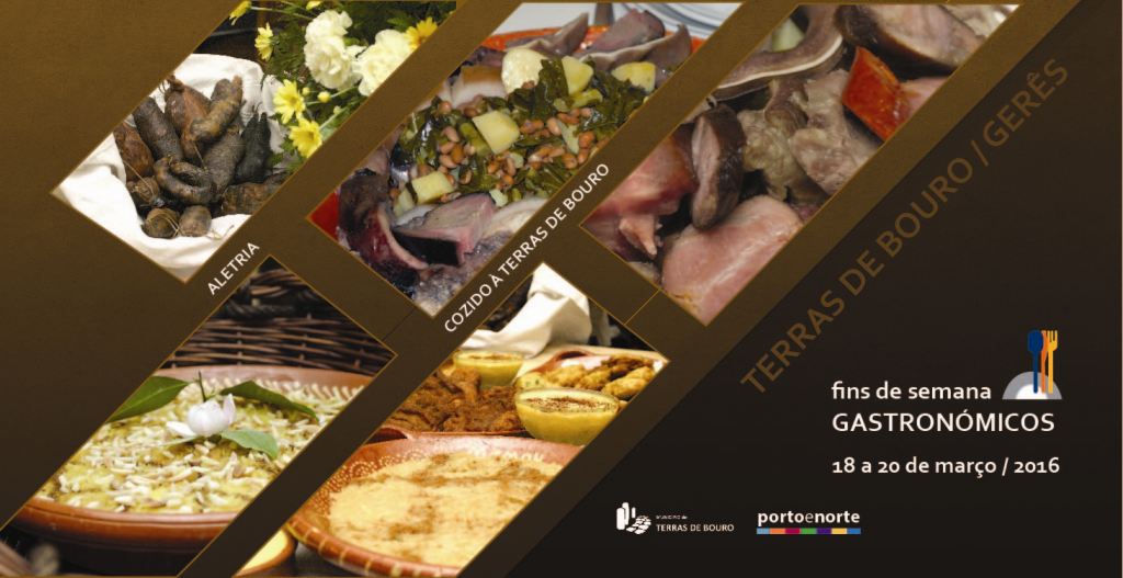 Terras de Bouro nos Fins de Semana Gastronómicos 2015 2016 Capa
