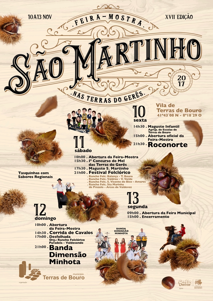 Programa XVII Feira Mostra de S Martinho 2017