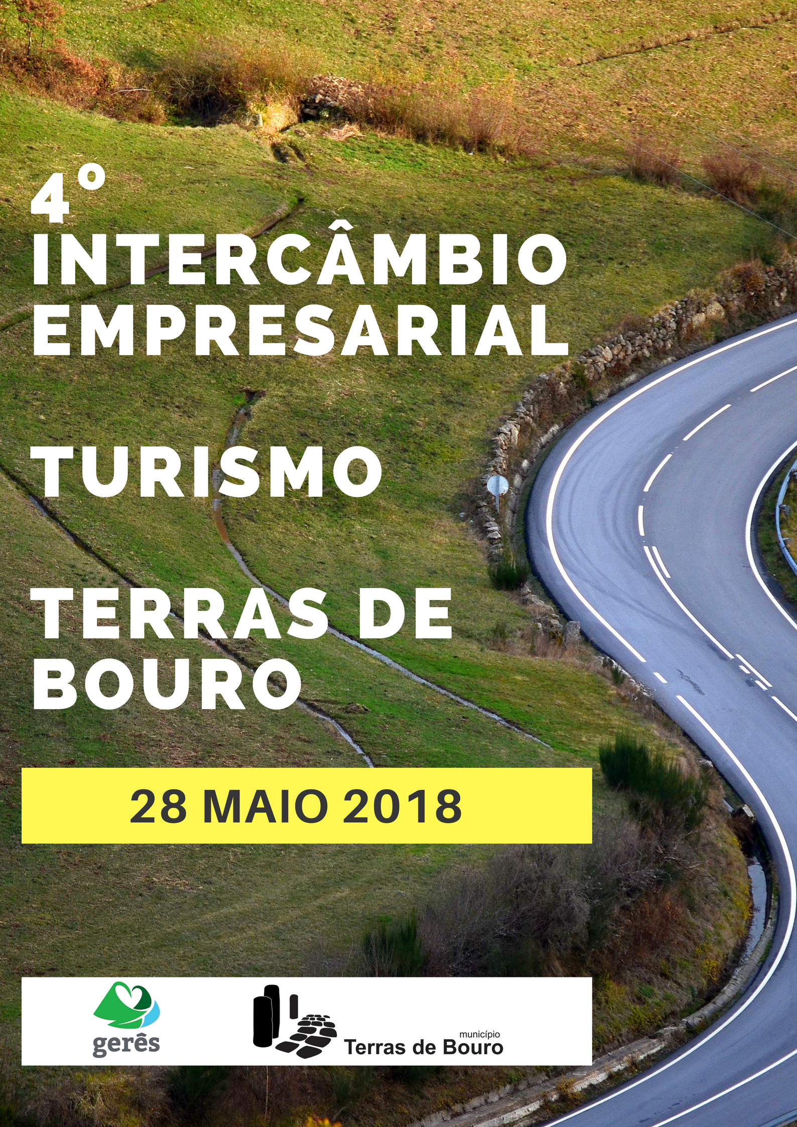 cartaz 4º INTERCÂMBIO EMPRESARIAL TURISMO TERRAS DE BOURO