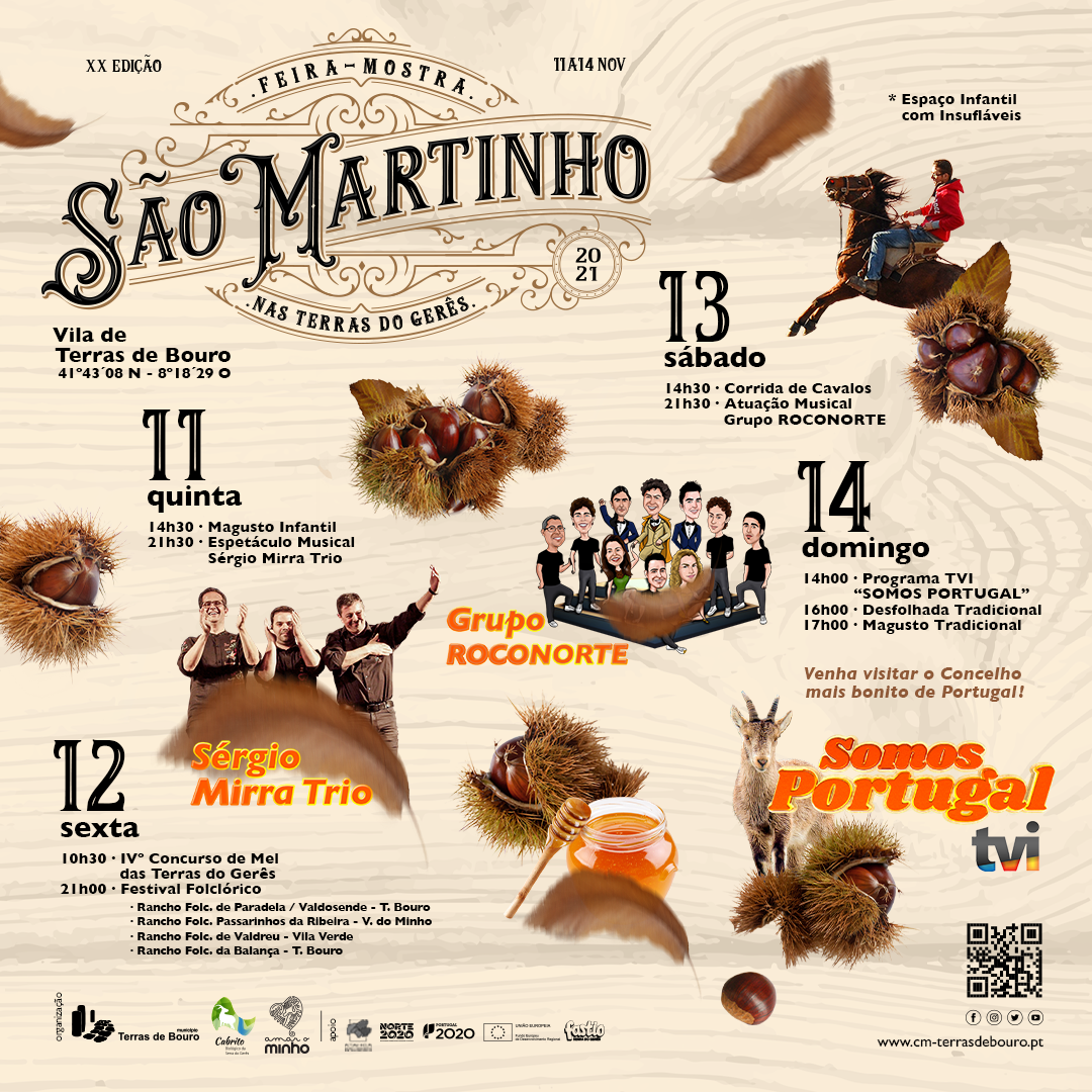 Banner Instagram Facebook 1080x1080px Feira de S. Martinho 2021